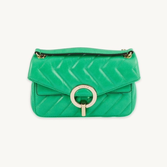 Smooth leather Yza bag from Sandro - Picture 2 of 8